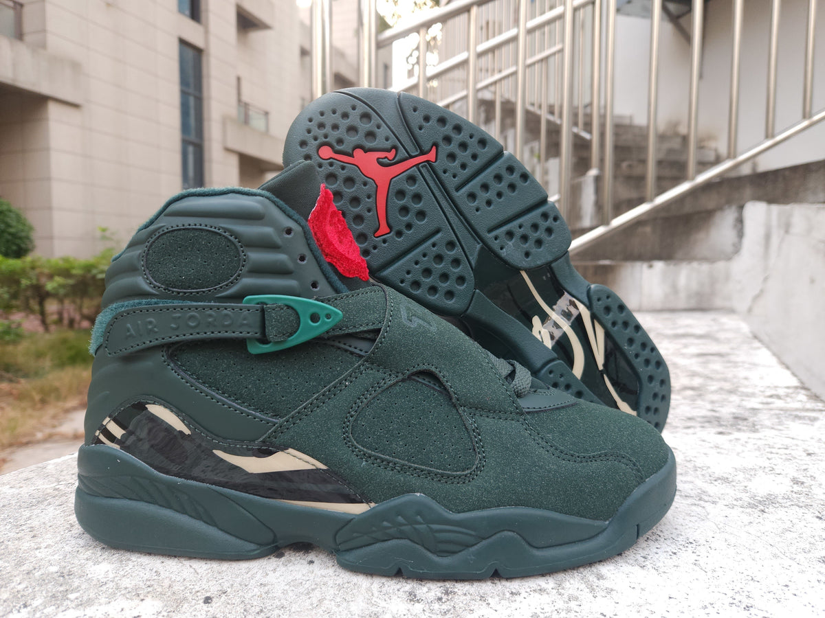 Air Jordan 8 Retro 'Green/Gold/Black/Red'