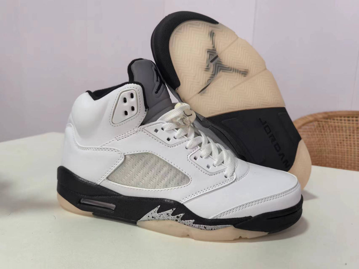 Air Jordan 5 Retro – White/Black